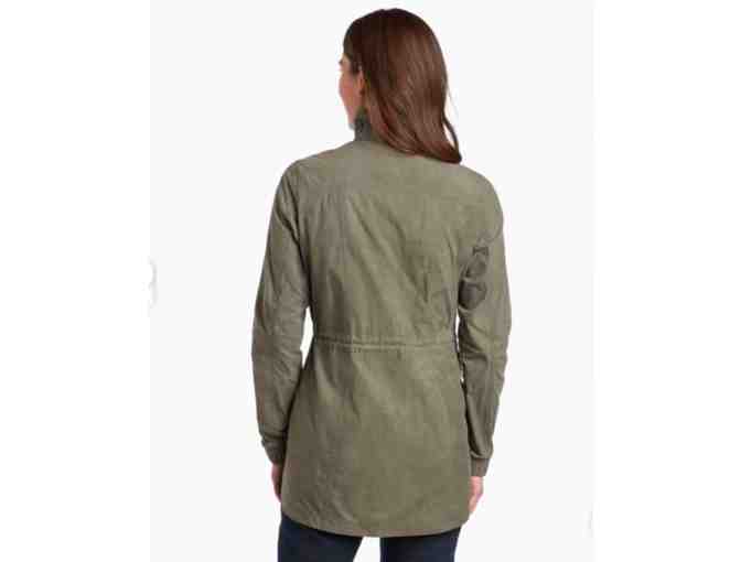 KUHL Women's JoJo Trench (Size Medium, Vintage Olive*)