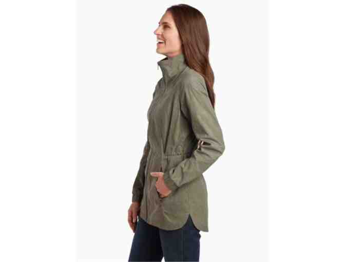 KUHL Women's JoJo Trench (Size Medium, Vintage Olive*)