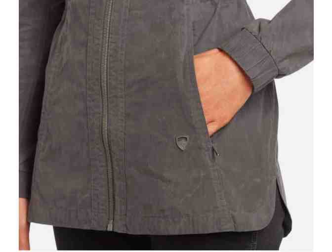 KUHL Women's JoJo Trench (Size Medium, Vintage Olive*)