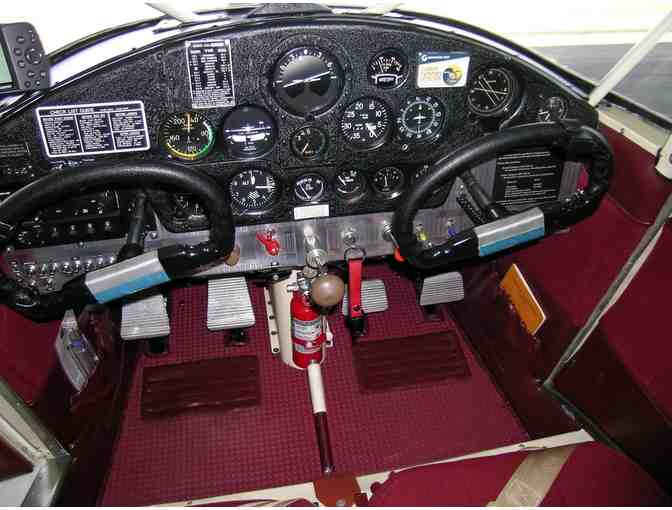 Scenic flight for two in vintage Stinson 108 aircraft
