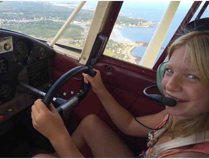 Scenic flight for two in vintage Stinson 108 aircraft