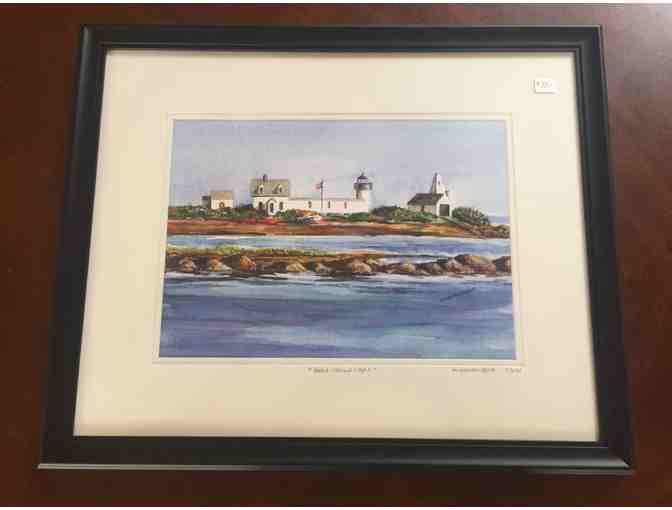 Goat Island Light print by Wendy Webster Good