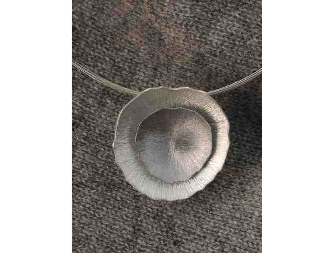 Cashmere Schwrapp, earrings & necklace ensemble