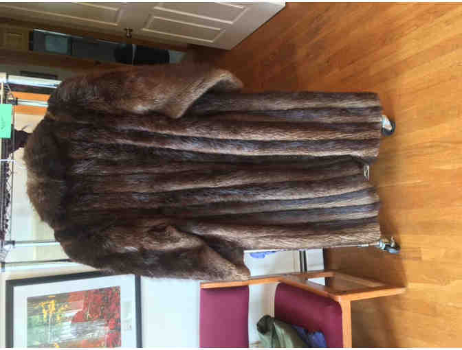 Full Length Beaver Fur Coat