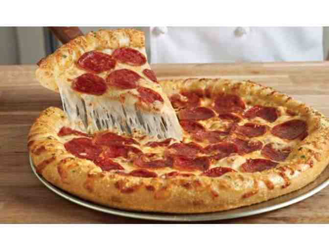 Dominos gift certificate - two large 1-topping pizzas