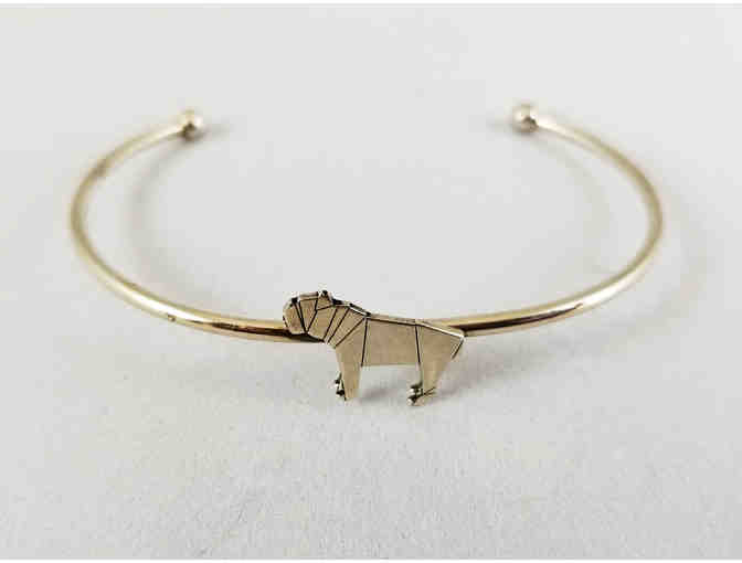 Origami Bulldog Jewelry Set!