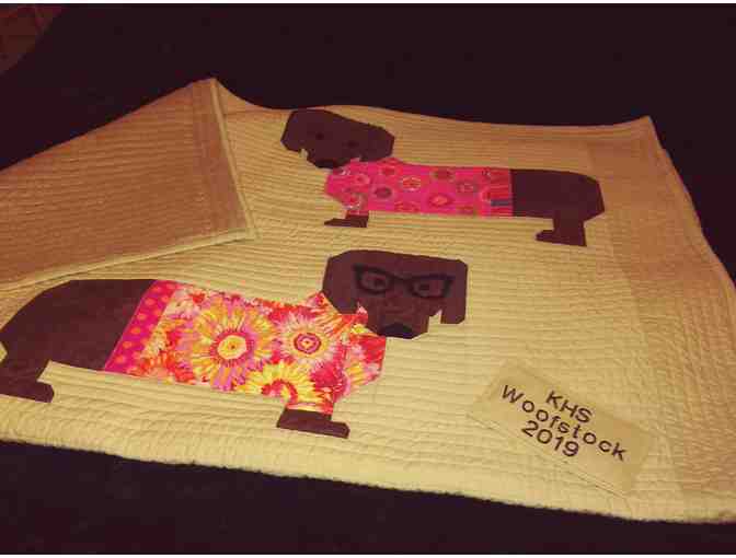 Party Dogs Lap Quilt!