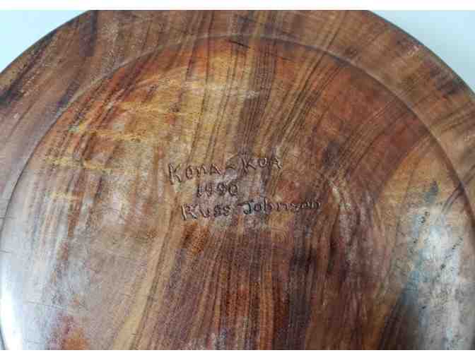 Koa Bowl by Russ Johnson 3' high, 9.5' diameter