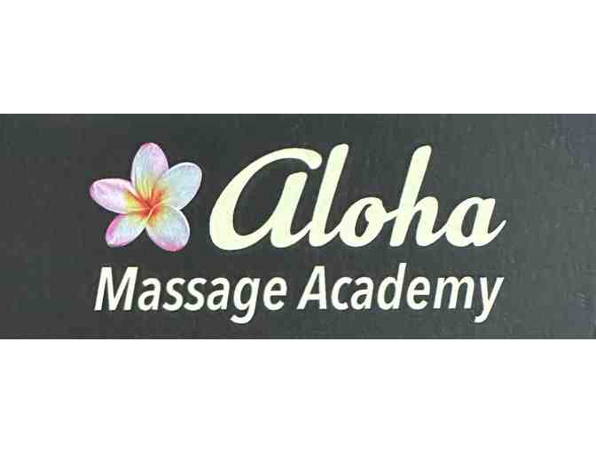 Aloha Massage Academy Gift Certificate