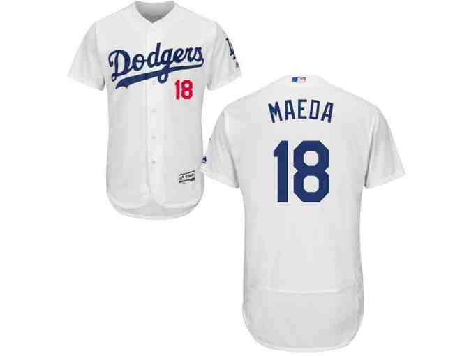 Autographed Dodger Jersey - Pitcher Kenta Maeda