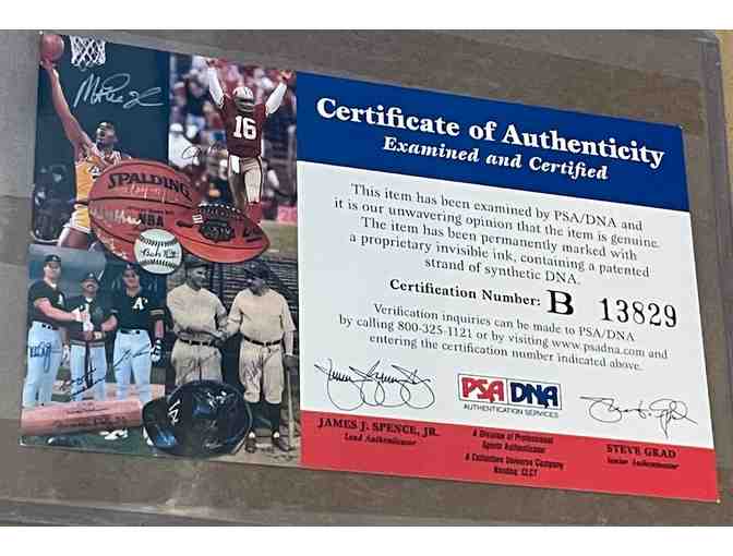 Kobe Bryant Framed Jersey and 8 Commemorative Rings