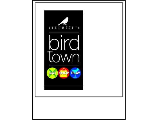 Birdtown Gift Basket Donated by Shinn Law Firm