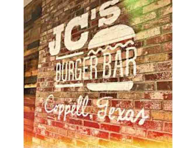 JC's Burger Bar - $150 Gift Certificate