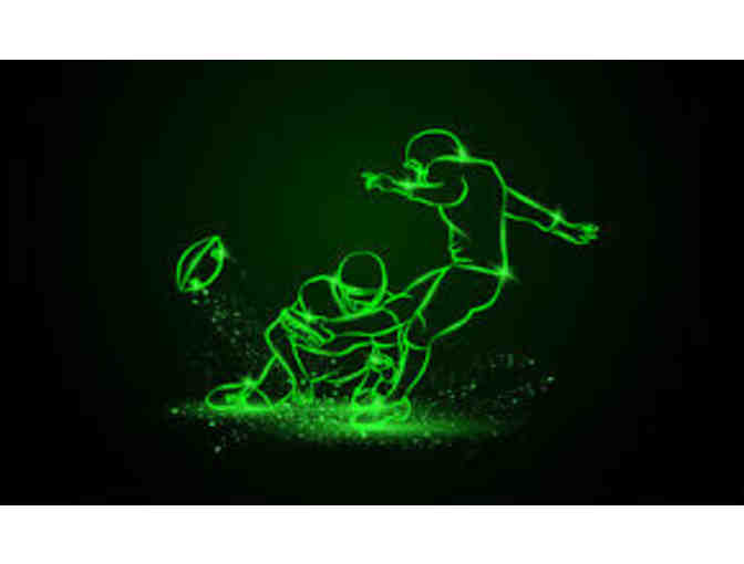 'CADEN DAVIS' Autographed Texas A&M Football and Case