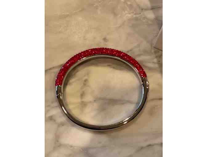 Swarovski Tigris Bangle Bracelet, Red