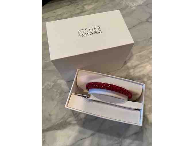 Swarovski Tigris Bangle Bracelet, Red