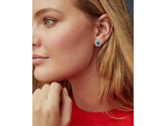 Kendra Scott Blue Star Stud Earrings