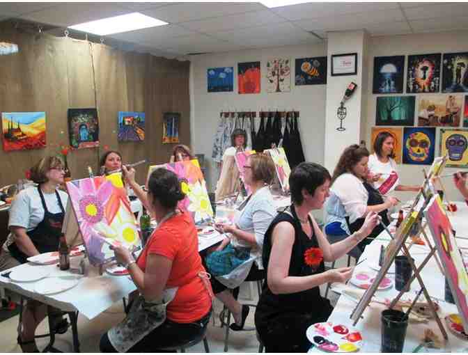 Painting With a Twist  Southpark Meadows Location: $25 Gift Card and Sunflower Painting