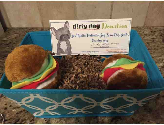 Dirty Dog Gift Certificate 6-months Unlimited Self-Serve Dog Baths (1 dog only)