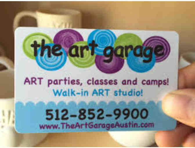 The Art Garage ceramic art project