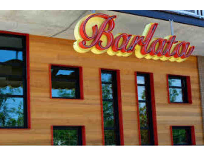 $50 gift certificate at Barlata Tapas Restaurant and Bar