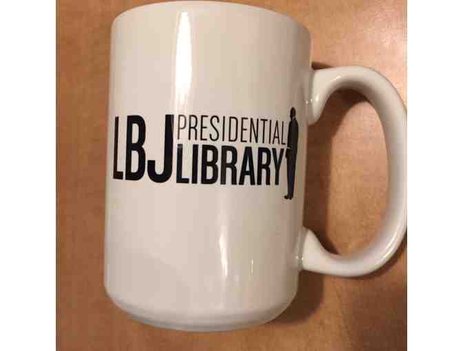 4 Tickets to the LBJ Presidential Library , book : Quotations of LBJ, Mug and T-shirt
