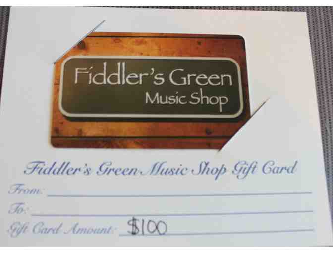 $50 Gift Card to Fiddler's Green Music Shop