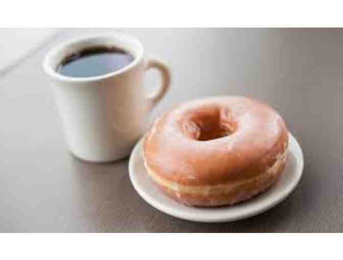 Shipley donuts : 6 certificates for coffee/hot chocolate and a glazed donut