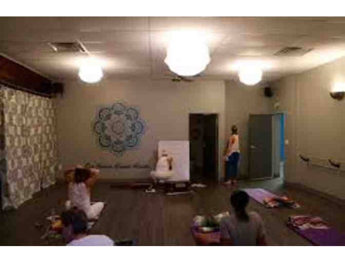 Studio Mantra- One month unlimited yoga classes and a 60 minute custom massage