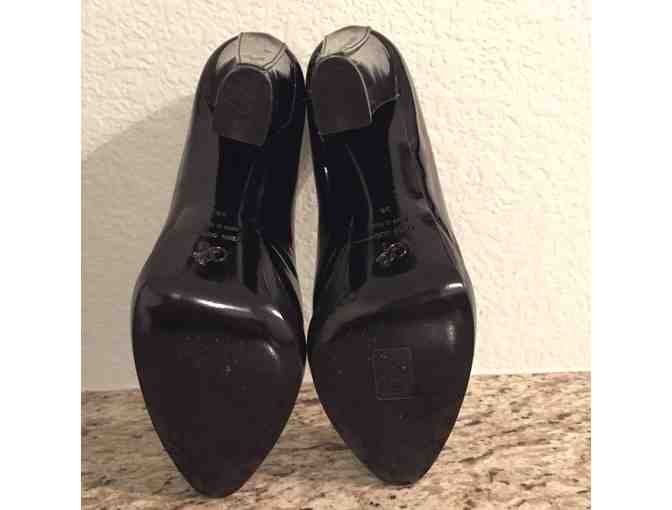 Proenza Schouler Black leather platform pumps, size 36 (6 US)