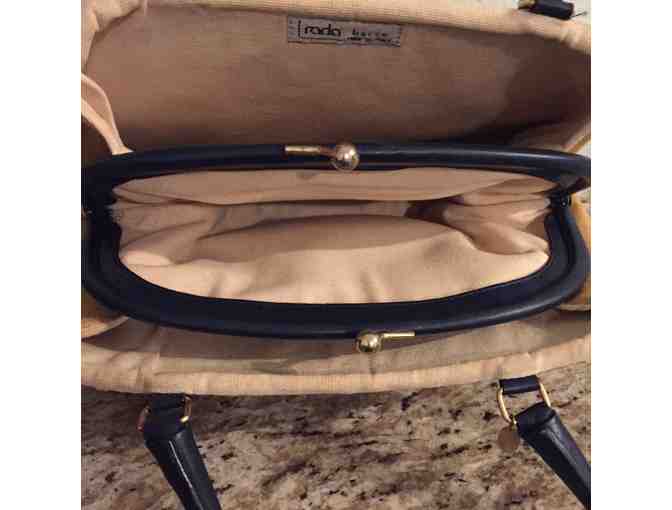 Vintage Rada Borse beige fabric purse