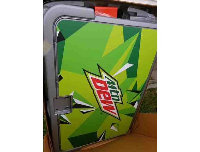 Portable Basketball Backboard System ~  Special Mountain Dew Edition