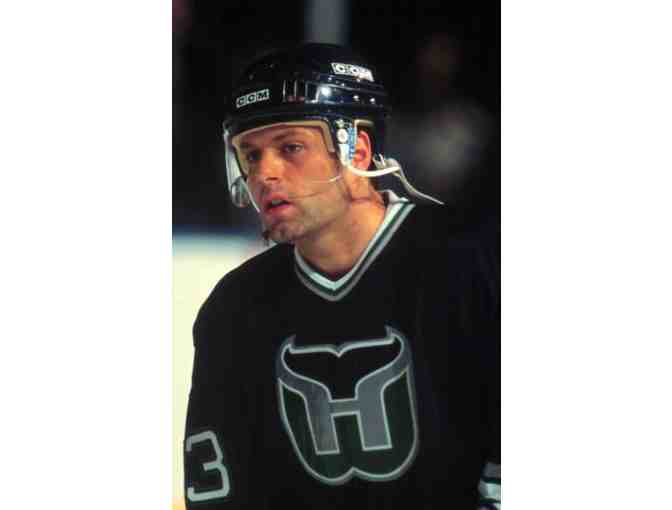 Jimmy Carson Autographed Puck