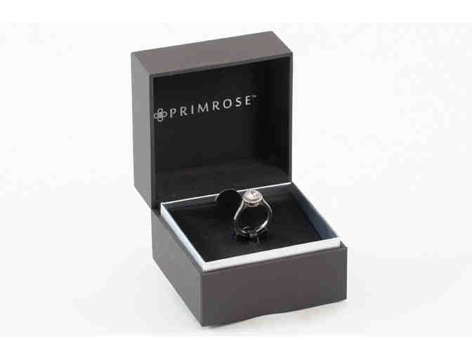 Cubic Zirconia and Sterling Silver Ring