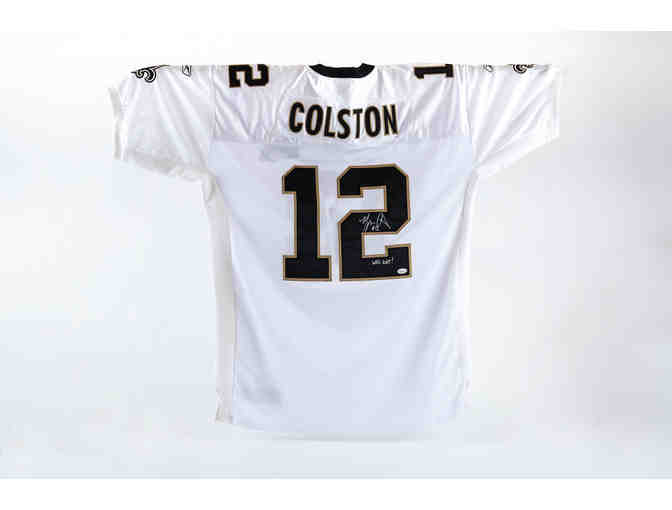 Marques Colston Autographed New Orleans Saints Jersey