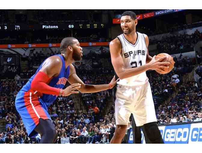 Detroit Pistons vs San Antonio Spurs ~ 4 Tickets ~ Jan 7 + Parking & Motorcity Casino Club