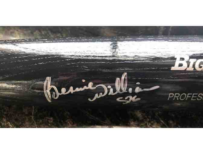 Bernie Williams Memorabilia - Autographed Bat and Jersey