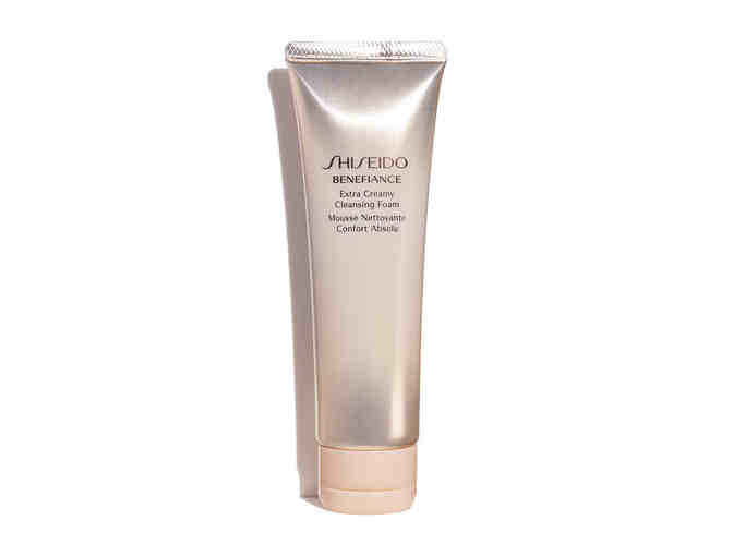 A collection of best-selling luxury skincare products from Shiseido