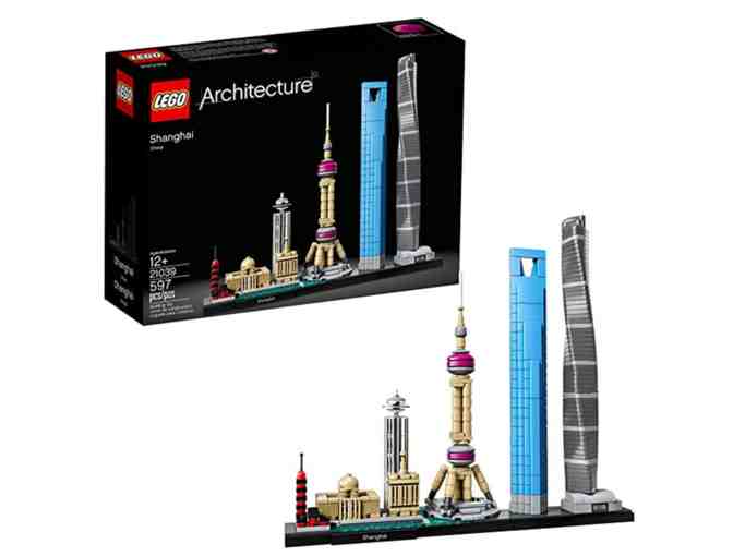 Paris, London and Shanghai LEGO Building Kits