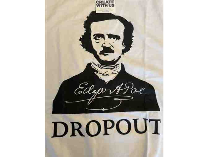 Edgar A Poe shirt custom made by Blue Ridge Graphics