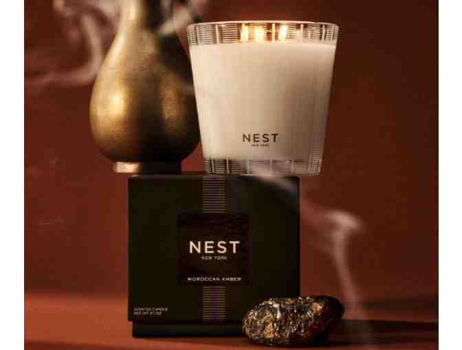 NEST New York: 3 Wick Candles--Moroccan Amber, and Rose Noir and Oud