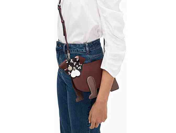 #57 Kate Spade Floral Bulldog Cross-Body Bag
