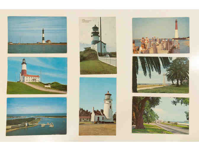 U.S. Lighthouse Postcards (Chrome) - Set of 27