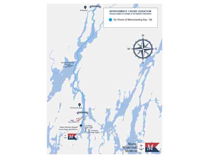 Two Tickets for 3-Hour Lighthouse & Nature Cruise with Maine Maritime Museum