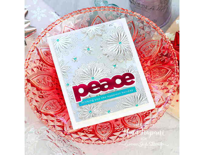 Set of 6 Handmade Christmas Cards in Gift Box