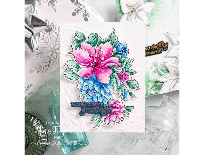 Set of 6 Handmade Christmas Cards in Gift Box