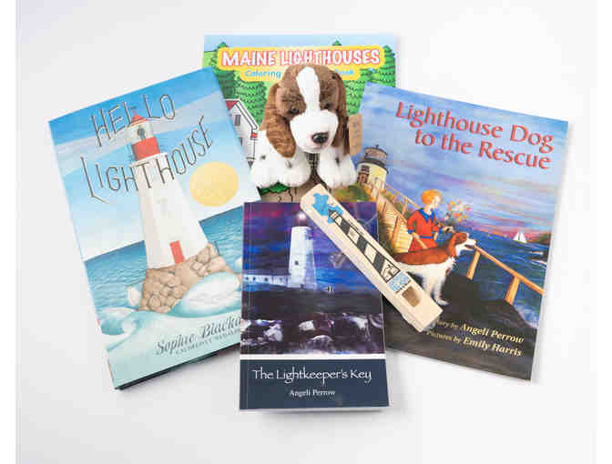 Kids Lighthouse Books, Spot the Dog Plush & Foghorn Package