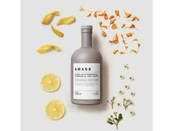 A Botanical Gift Basket by Amass- Spirits to Body Care