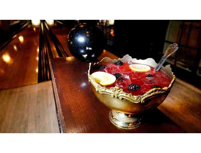 1 Hour of Bowling + Medium Punch Bowl at 'The Spare Room' in The Roosevelt Hotel