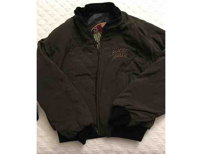 002.  PLANET HOLLYWOOD full leather jacket